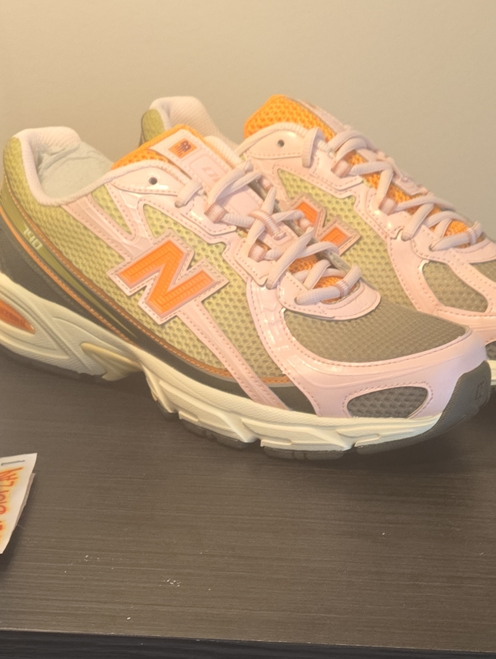New Balance 740 Pink Green Lifestyle Sneakers Men’s 10.5 / Women’s 12 U740GP2 Ne - Picture 9 of 10